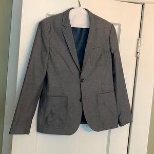 Original Penguin Patch Pocket Sport Coat Medium Grey/Blue/Slate